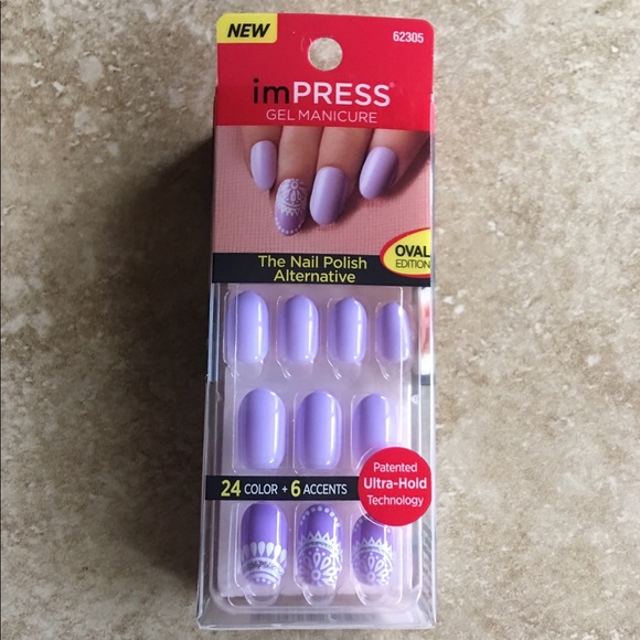 NEW imPRESS Black Press-on Nails in Harlem Shake - Picture 3 of 7